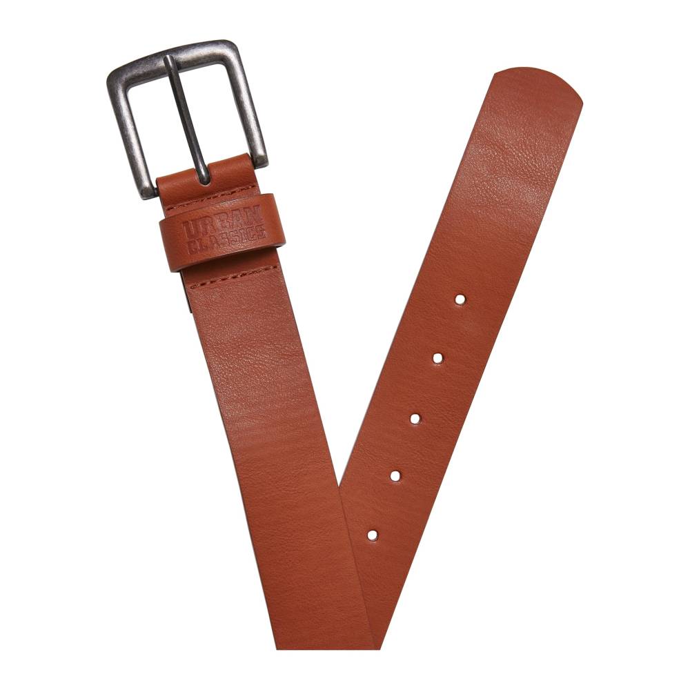 Urban Classics - Leather Imitation Riem - Bruin